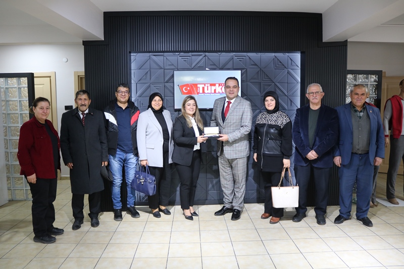 Afyonkarahisar Muhtarlarından Türkeli Gazetesi’ne 75. Yıl Ziyareti