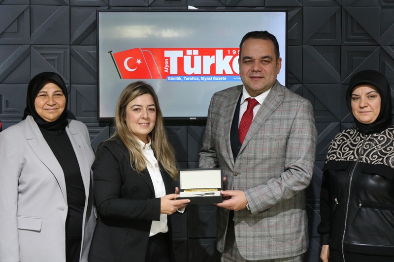Afyonkarahisar Muhtarlarından Türkeli Gazetesi’ne 75. Yıl Ziyareti