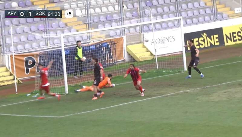 Afyonspor Son Dakika Golü İle Mağlup Oldu!