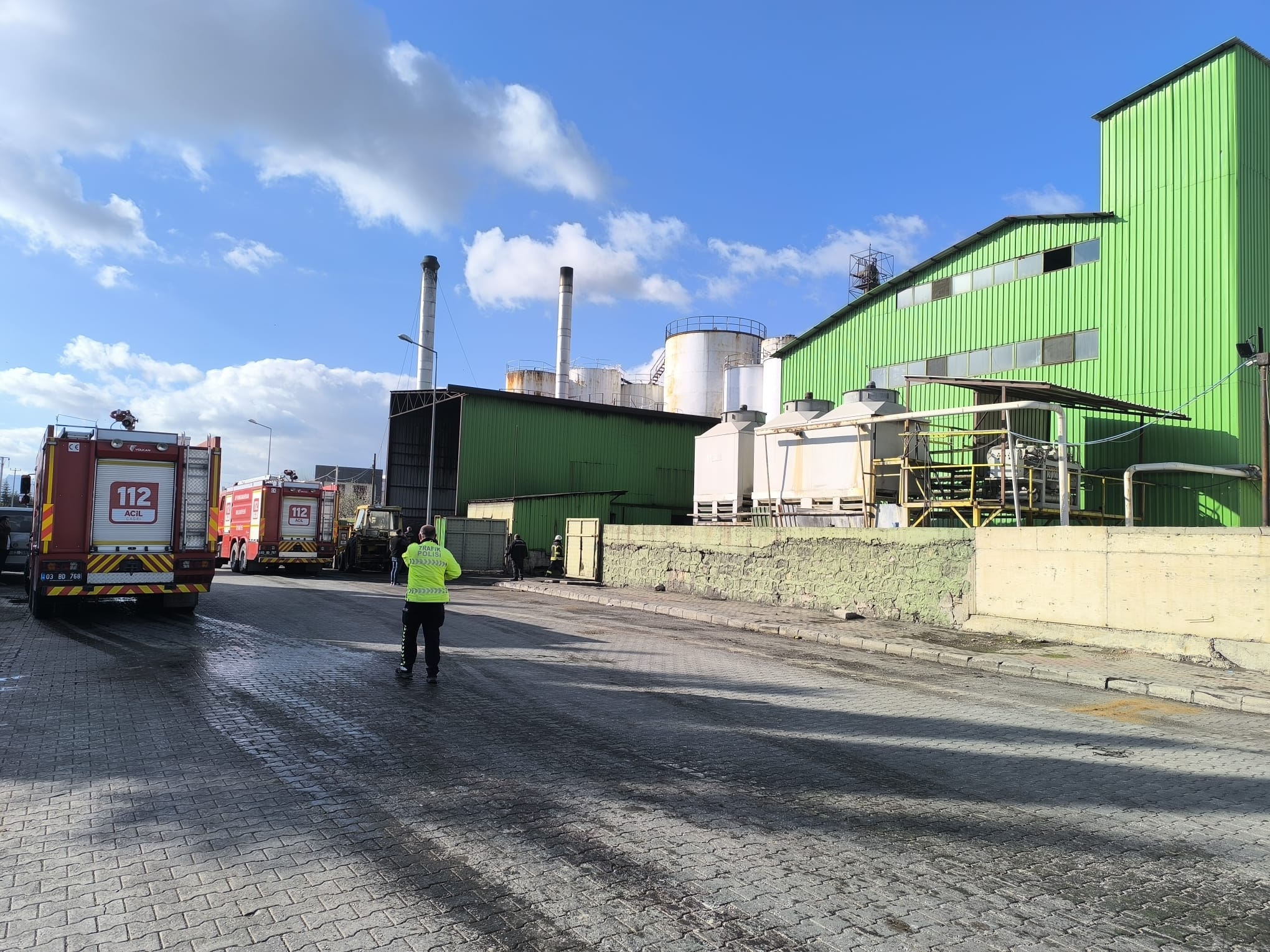 Çiftçiler Yağ Fabrikasında İkinci Yangın!