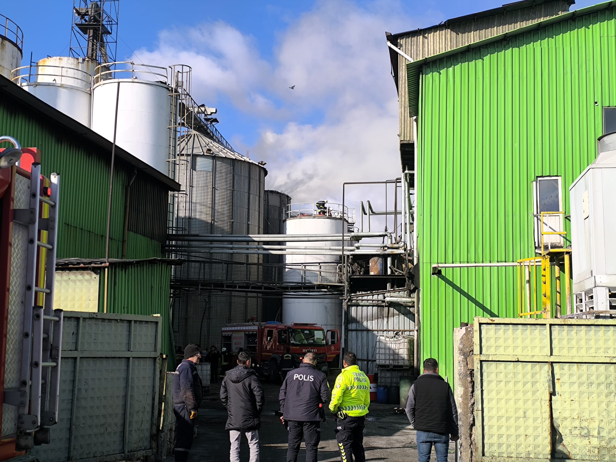 Çiftçiler Yağ Fabrikasında İkinci Yangın!