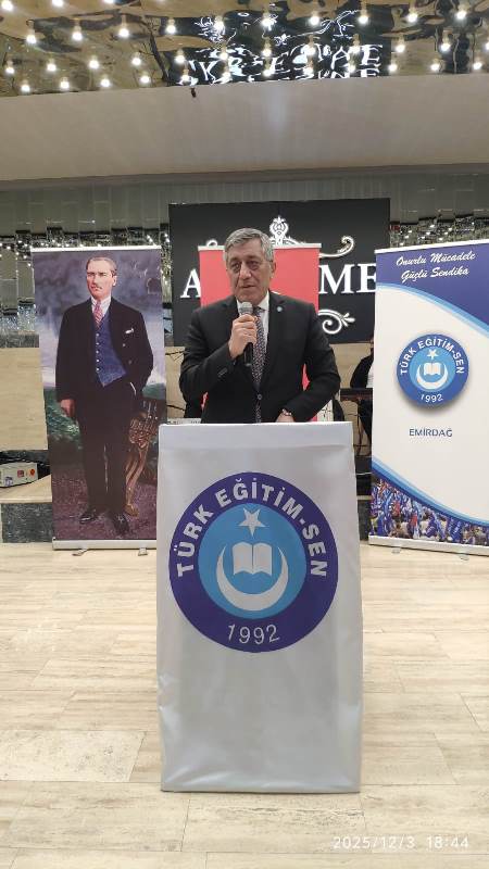 Emirdağ’da Türk Eğitim-Sen Rüzgârı Esti