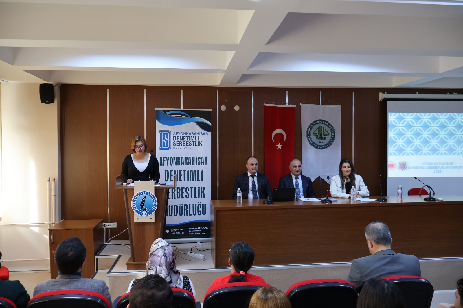 Hukuk Öğrencilerine Denetimli Serbestlik ve Kariyer Semineri