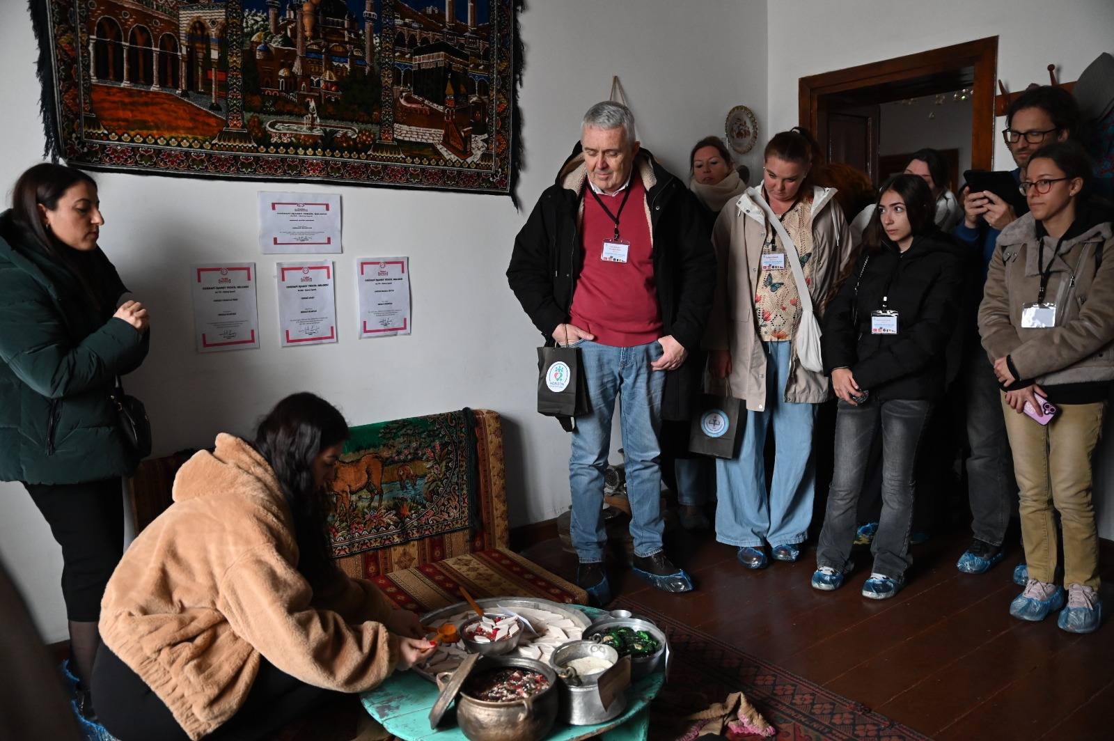 Selman-ı Farisi Kültür Evi Erasmus Öğrencilerini Ağırladı