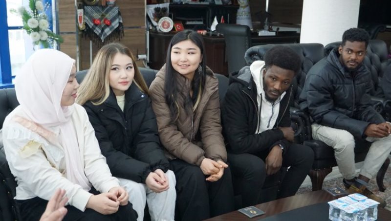 Şuhut Farklı Ülkelerden Gelen Öğrencileri Ağırladı