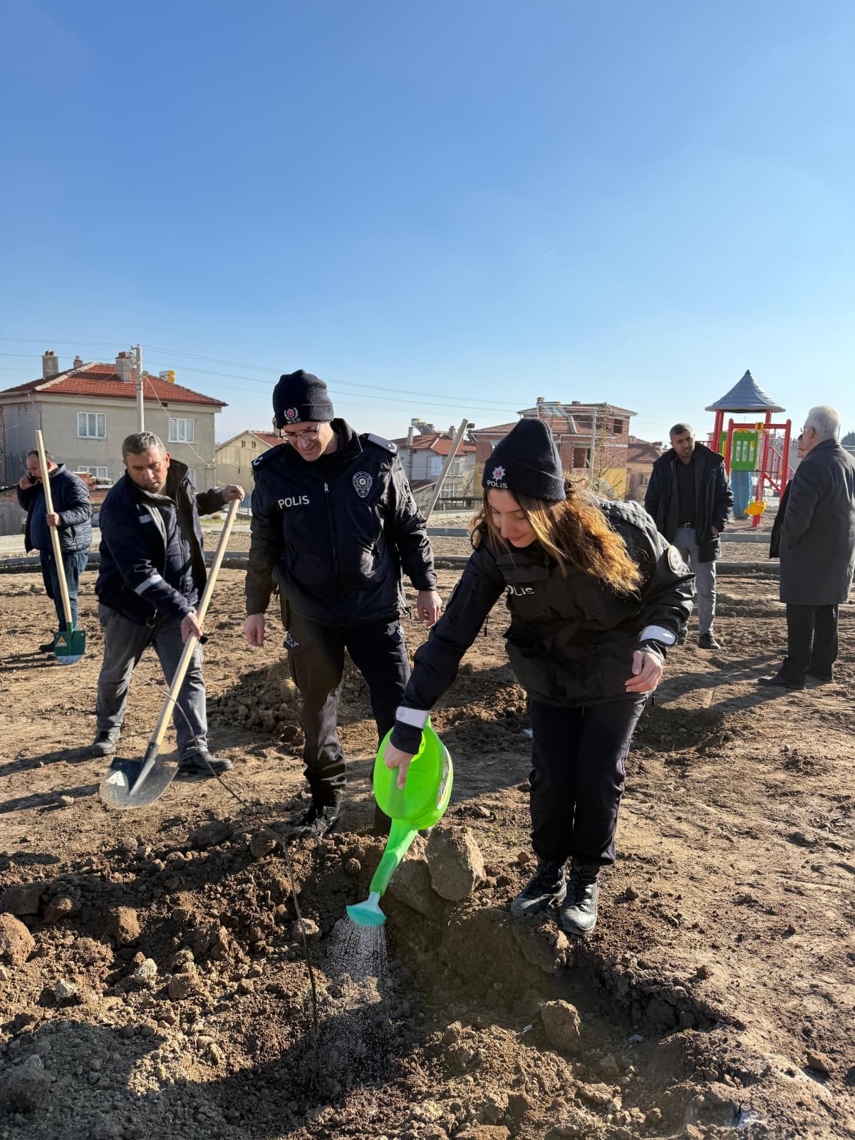 Şuhut İlçe Emniyet Müdürlüğü Hatıra Ormanı oluşturuldu