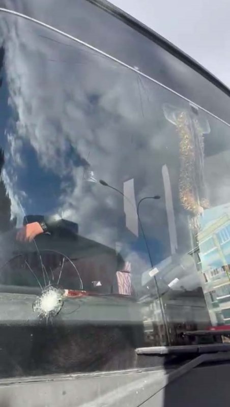 Susuz Belediyespor Otobüsüne Taşlı Saldırı!