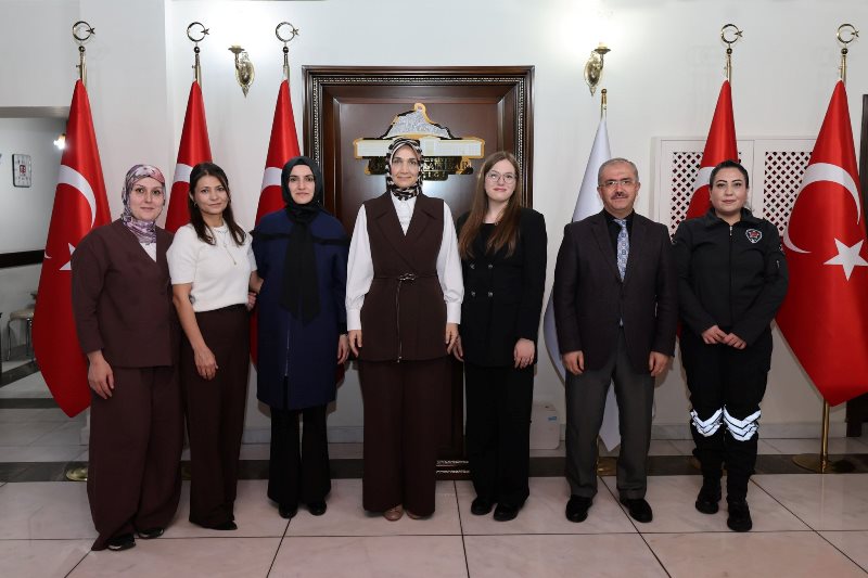 Yiğitbaşı, ASHM Personellerini Kabul Etti