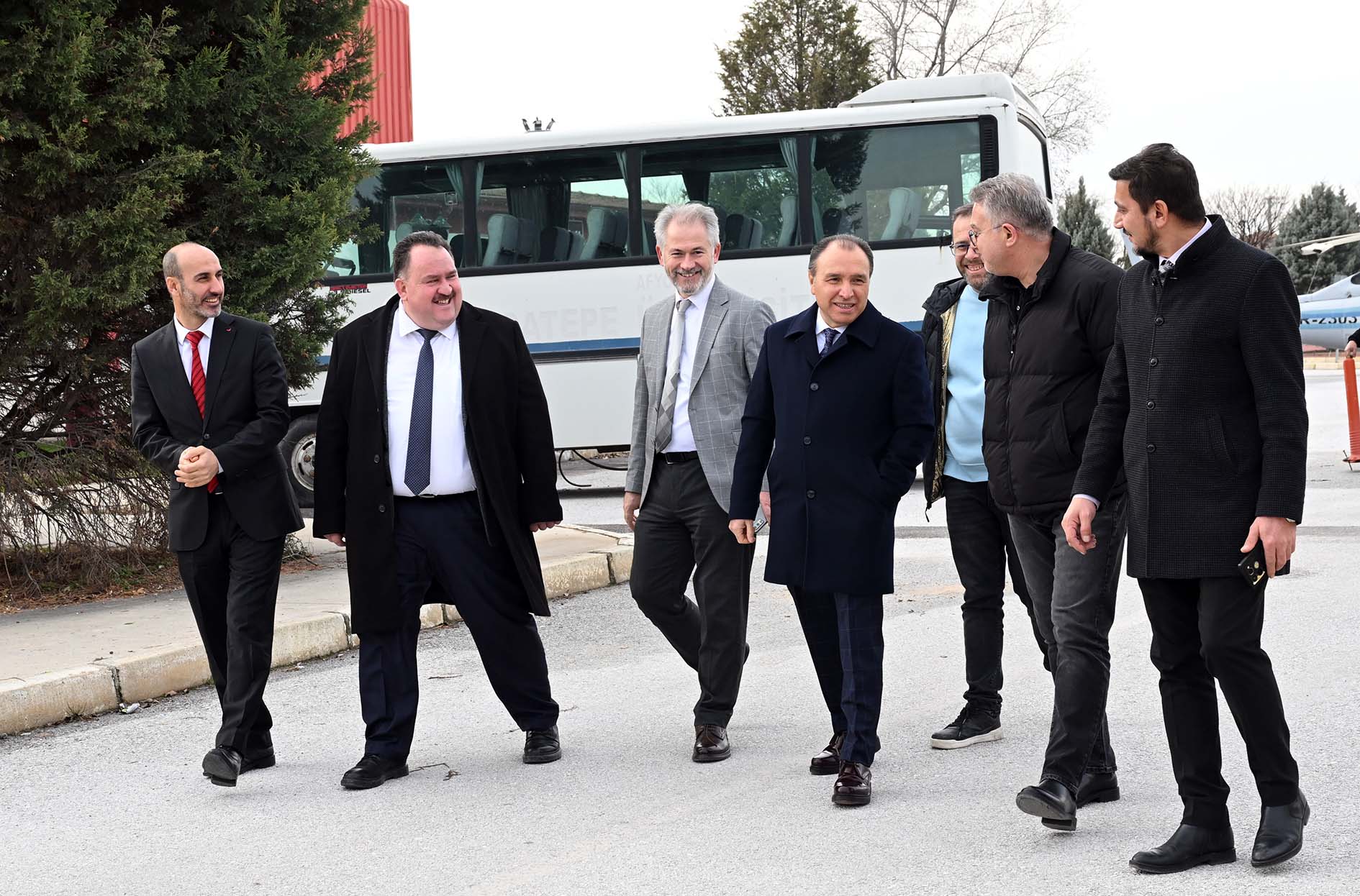 Rektör Karakaş, Hizmete Giren AKÜ Felaket Kurtarma Merkezini İnceledi