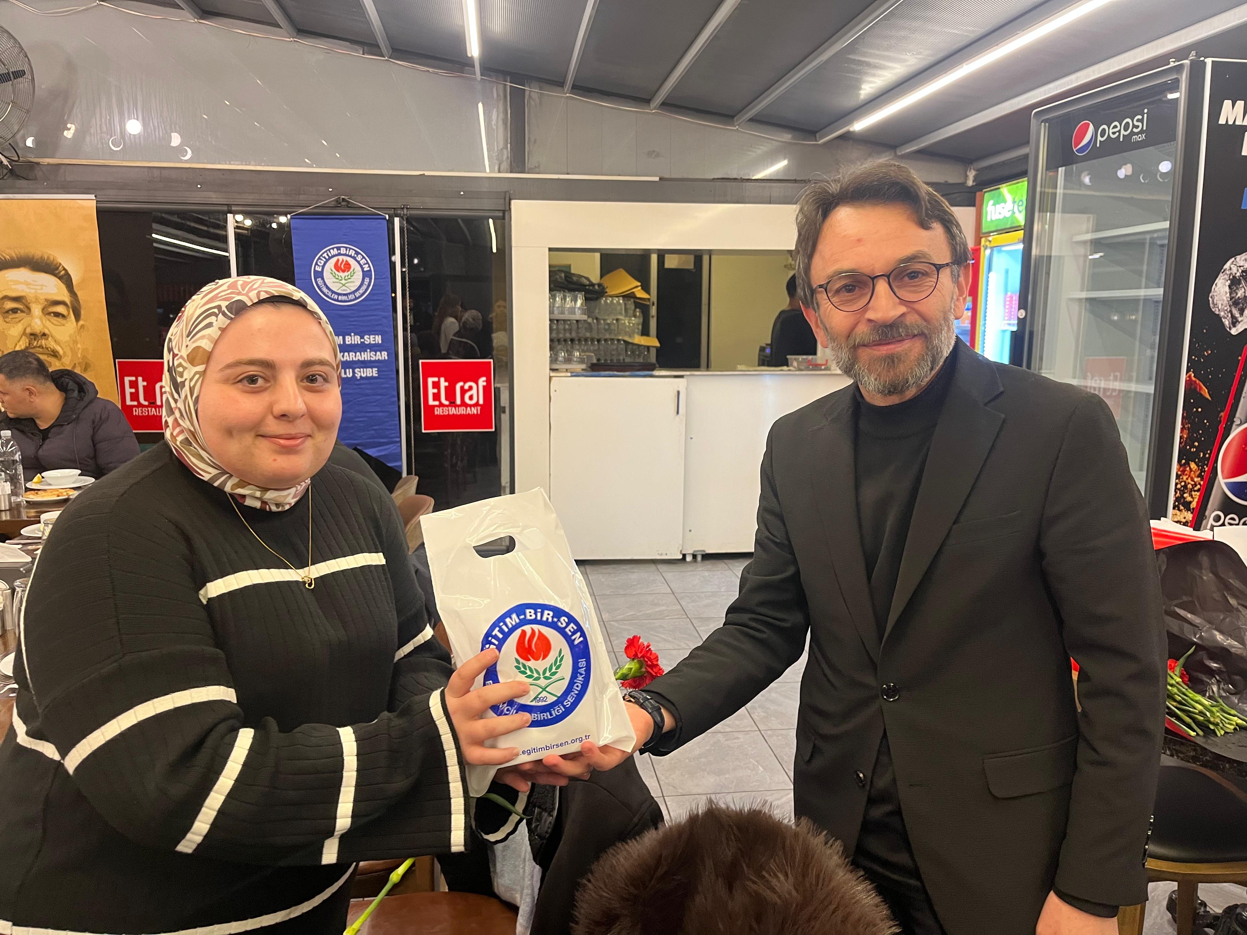 Eğitim-Bir-Sen Afyonkarahisar Şubesi'nden 10 Ocak Çalışan Gazeteciler Günü Etkinliği