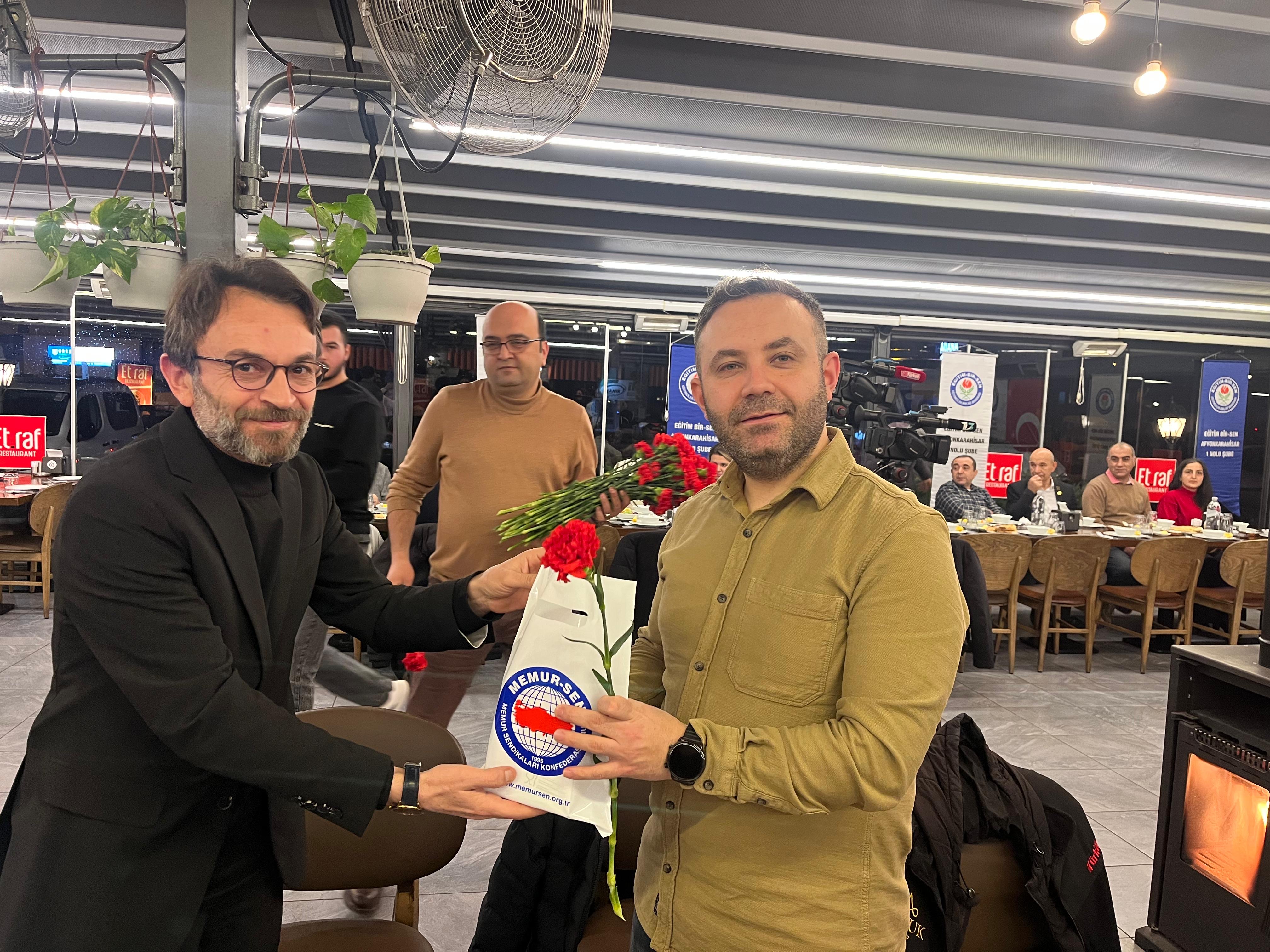 Eğitim-Bir-Sen Afyonkarahisar Şubesi'nden 10 Ocak Çalışan Gazeteciler Günü Etkinliği