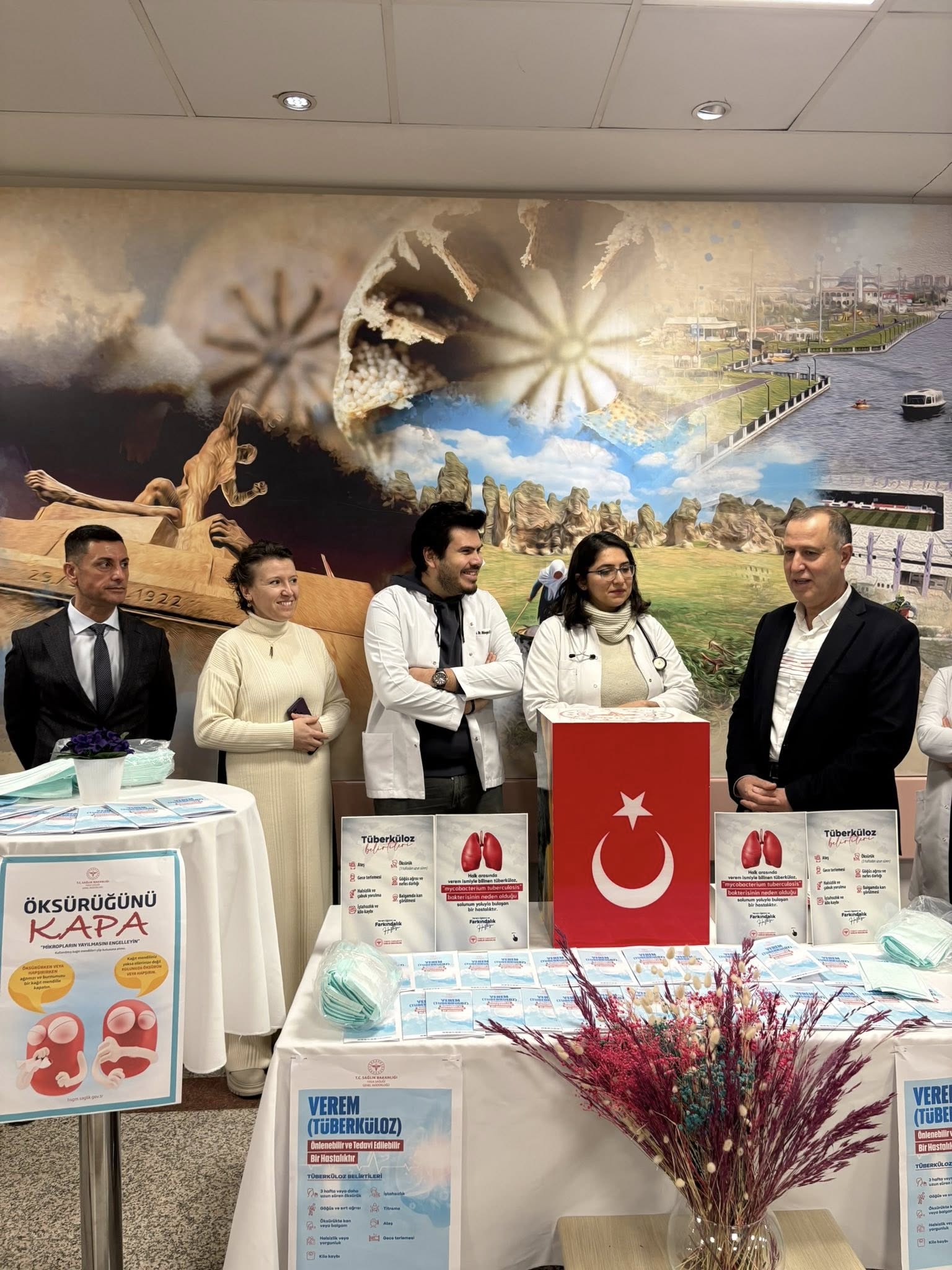 Afyonkarahisar Devlet Hastanesi’nde Verem Farkındalığı