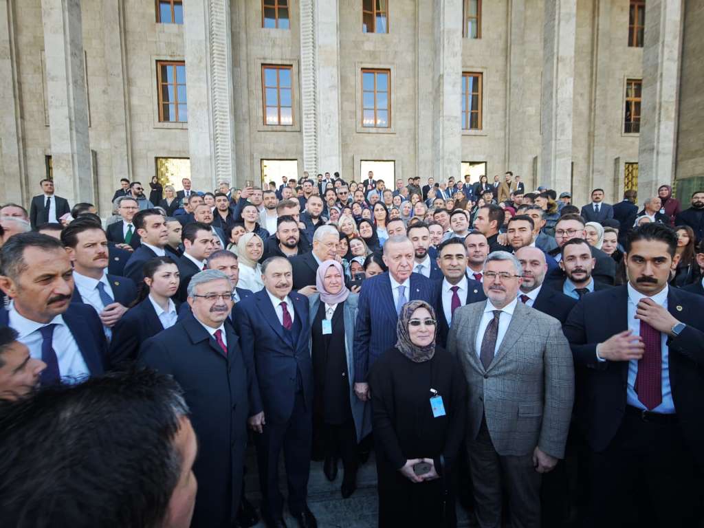 Afyonkarahisar Heyeti Cumhurbaşkanı Erdoğan’la Bir Araya Geldi