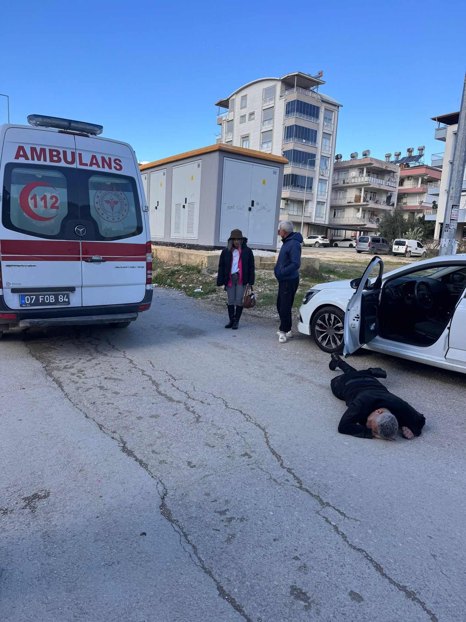 Seyir Halindeki Otomobile Silahlı Saldırı