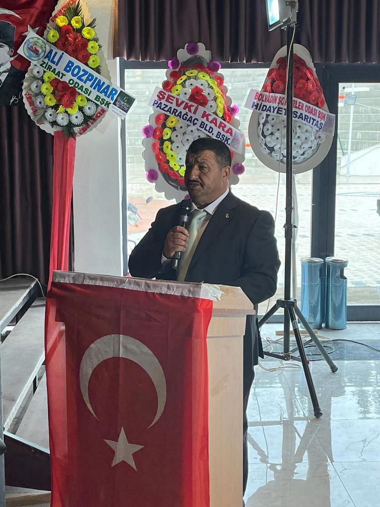 Çay Şoförler Odası’nda Oktay Saraç Yeniden Başkan Seçildi