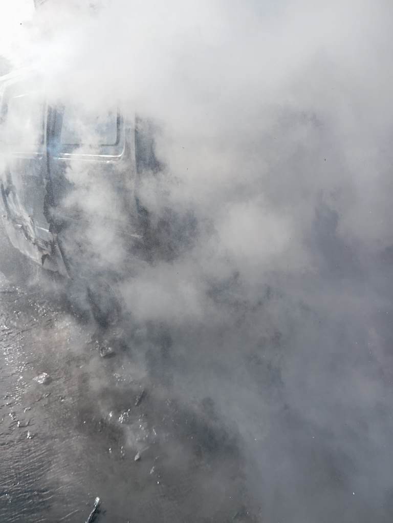 Fatih Mahallesi’nde Yanan Araç Kül Oldu!