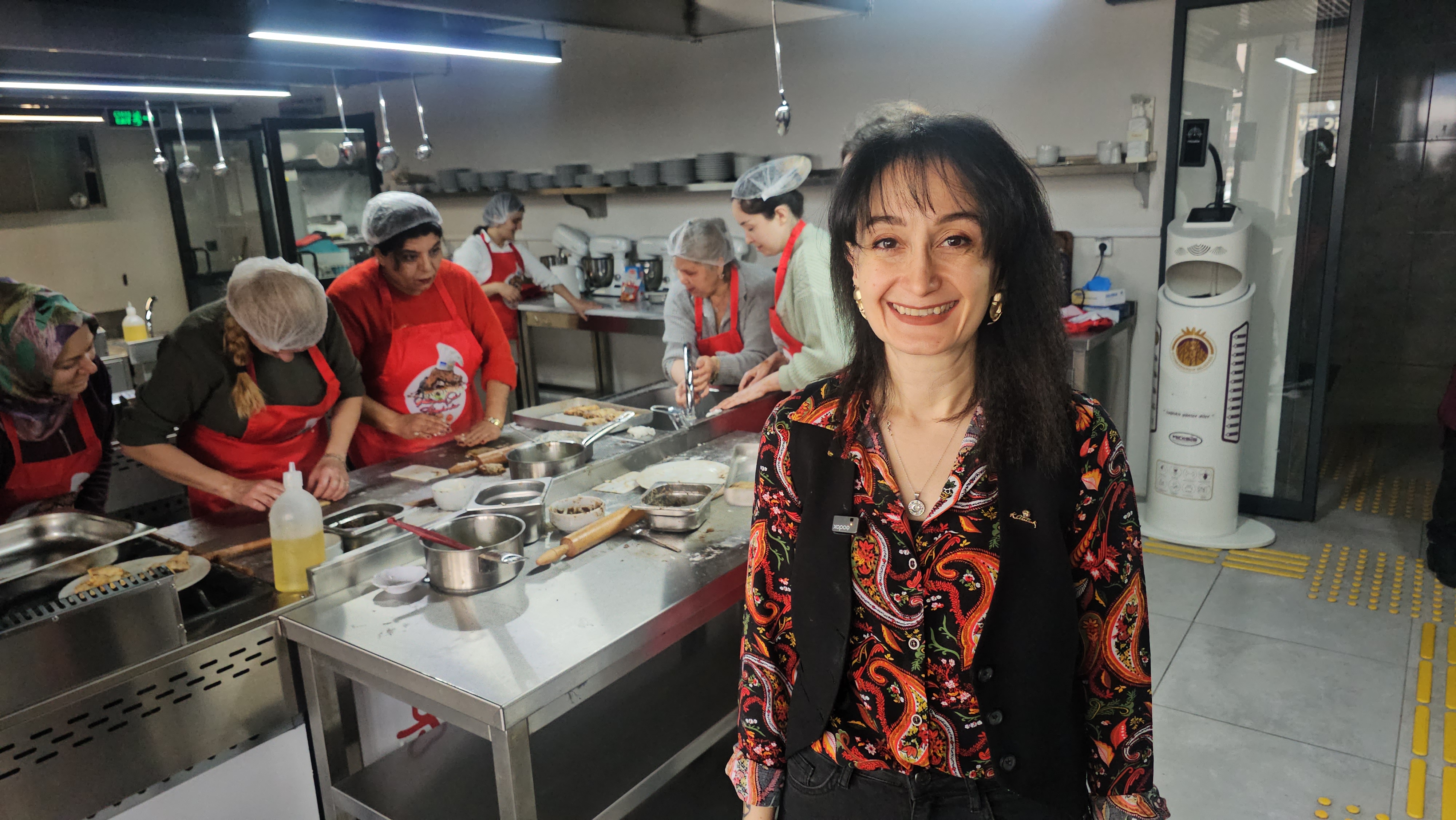 Görme Engelli Kadınlar Afyon Mutfağında Bükme Yaptı