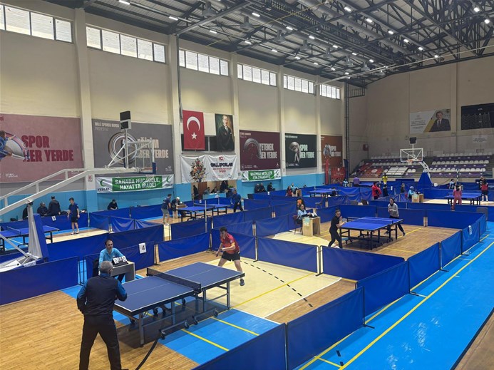 Masa Tenisinde İl Şampiyonları Belli Oldu