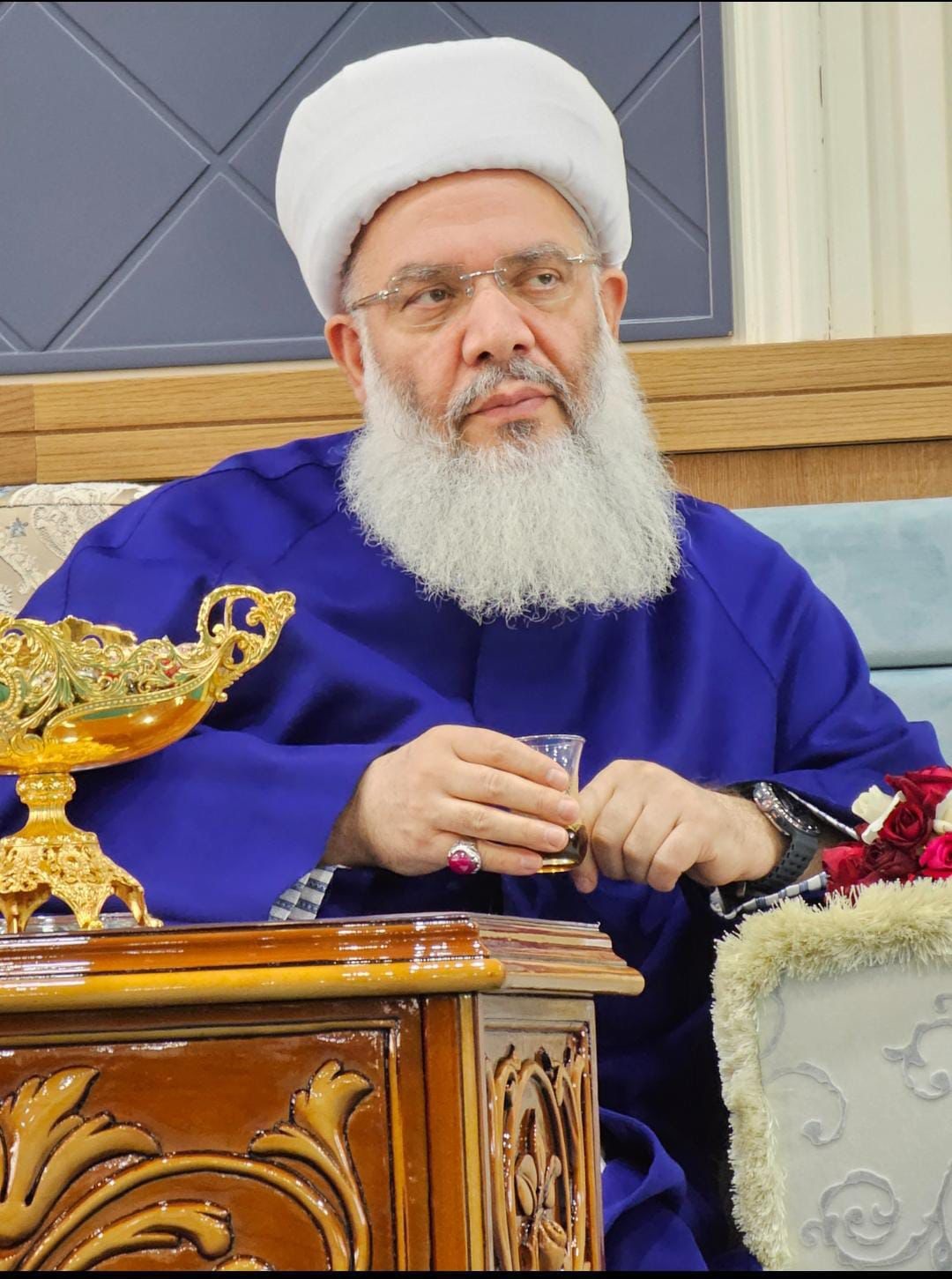 Menzil Şeyhi Seyyid Muhammed Fettah El Hüseyni Hz. Afyonkarahisar'a geliyor