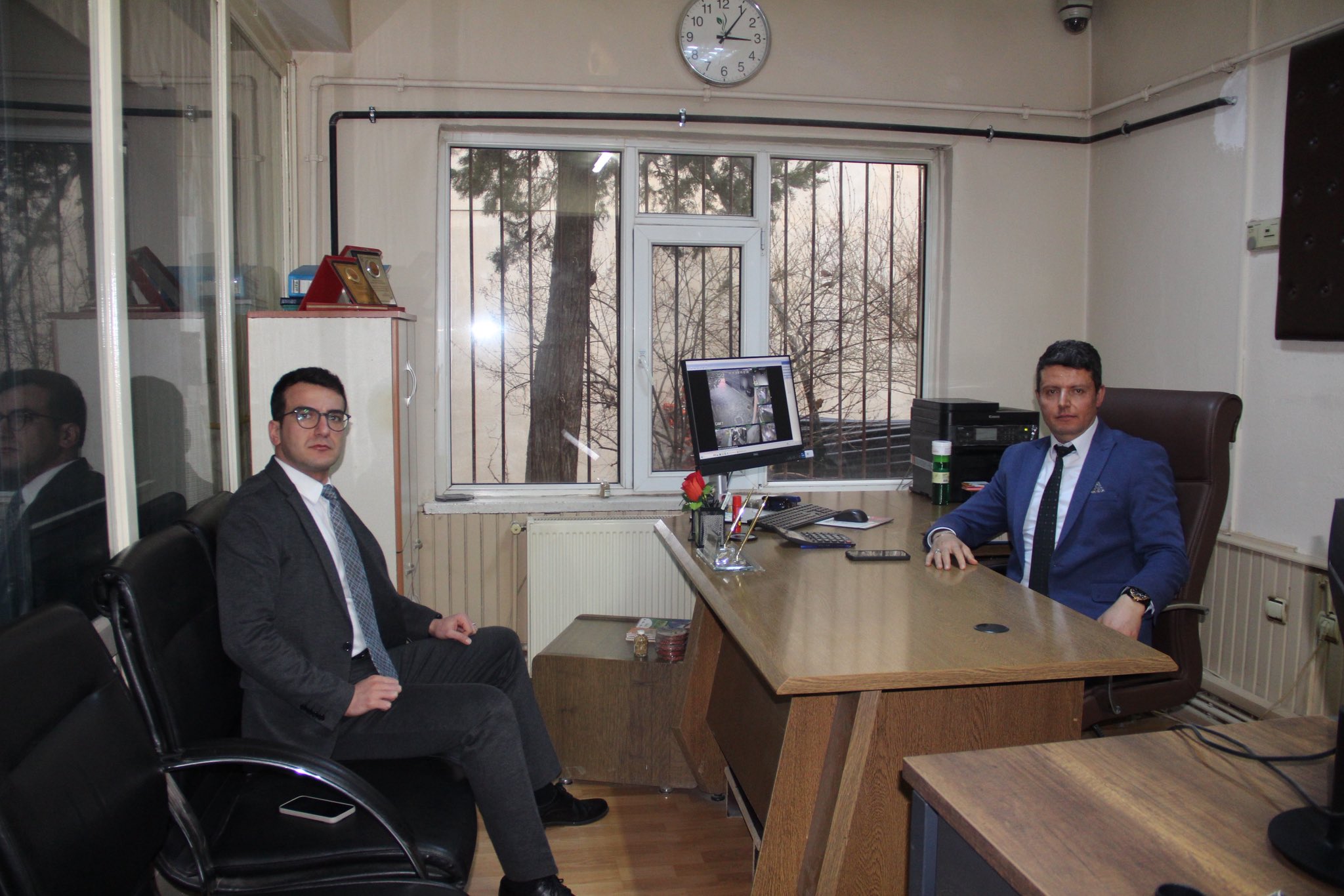 Kaymakam Okumuş Temaslarda Bulundu