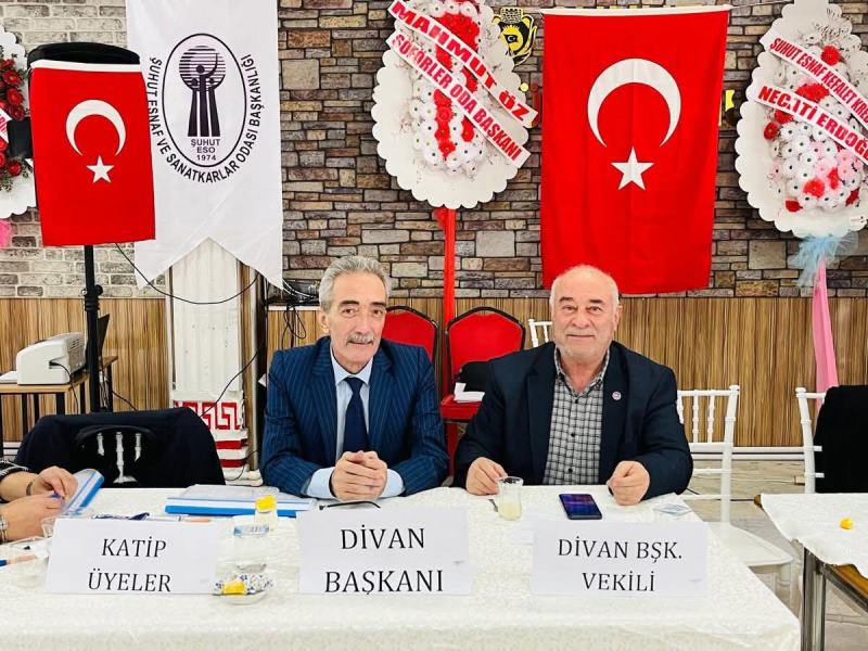 Şuhut Esnaf Odası’nda Güven Tazelendi