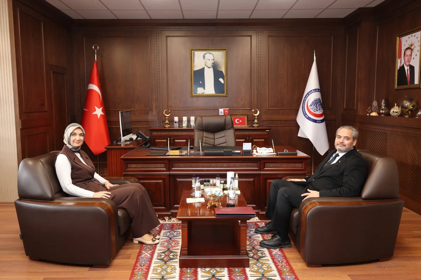 Vali Yiğitbaşı’ndan AFSÜ Rektörü Aslan’a Hayırlı Olsun Ziyareti