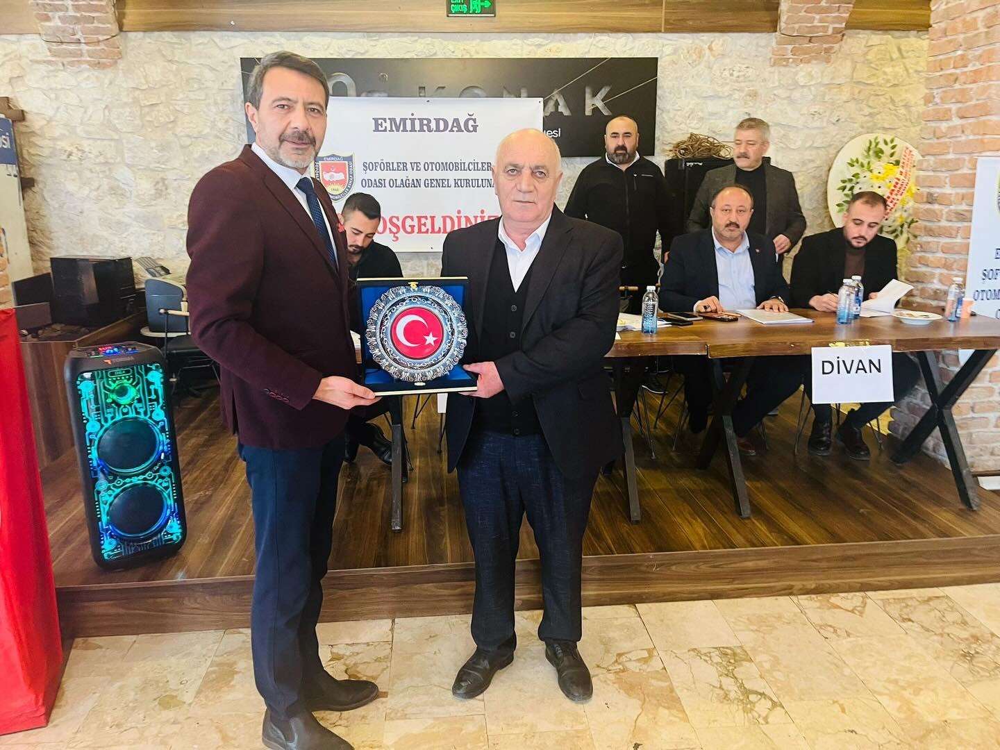 Emirdağ Şoförler Odasında Hayri Soysal Güven Tazeledi