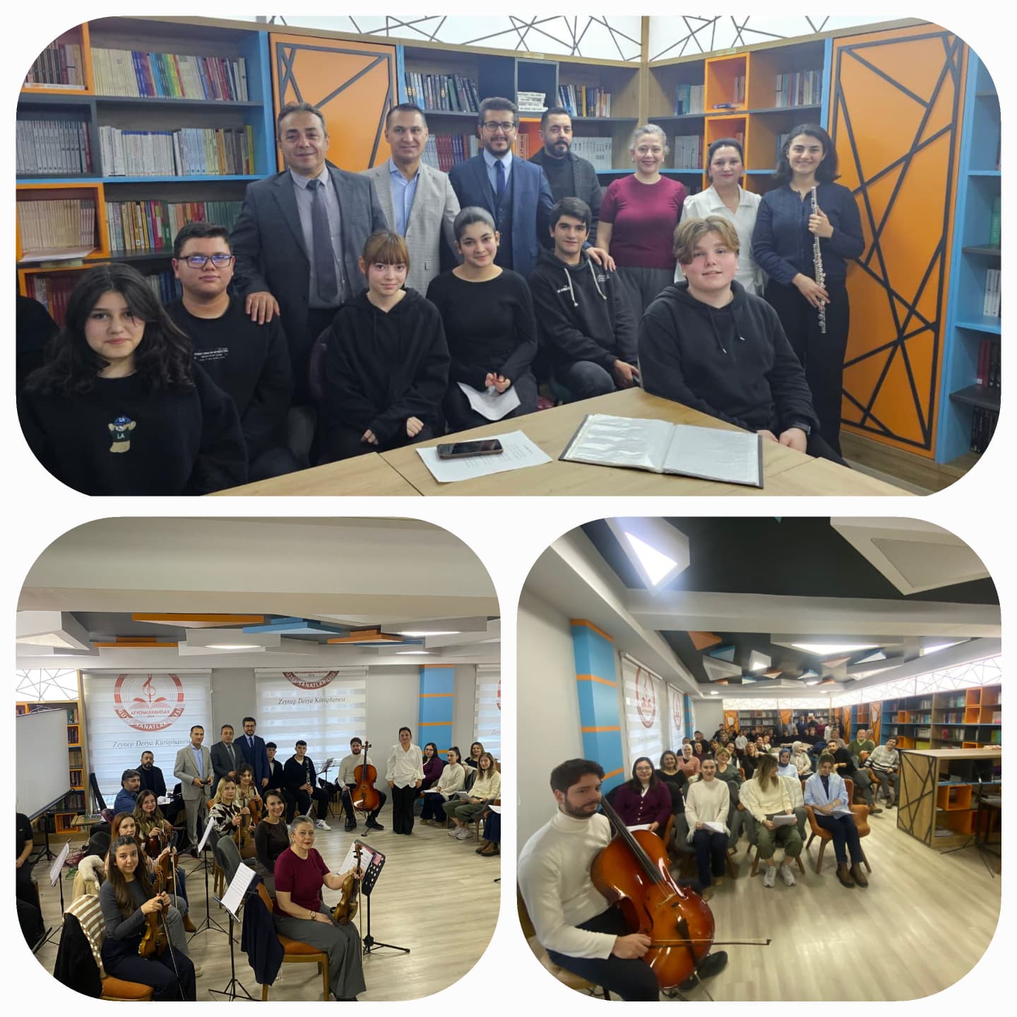 Afyonkarahisar’da Sanat Rüzgarı: Maarif Orkestrası Çalışmalarını Sürdürüyor