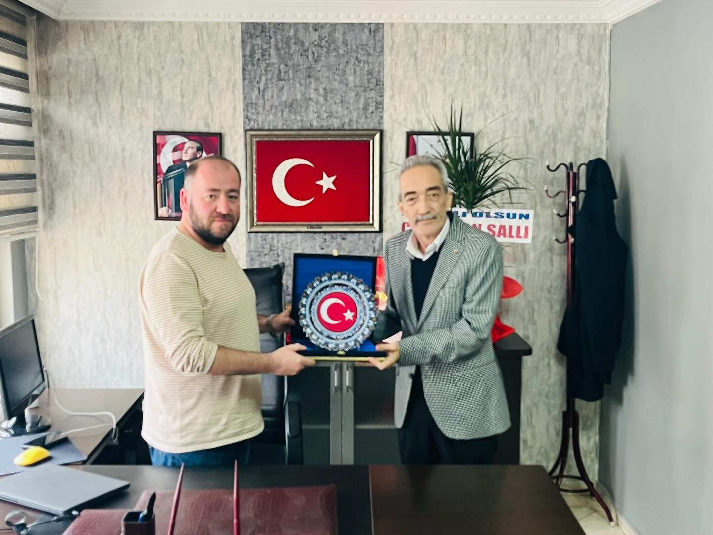 ESOB Başkanı Üstün'den Kahveciler Odası Başkanı Nizamoğlu'na Ziyaret