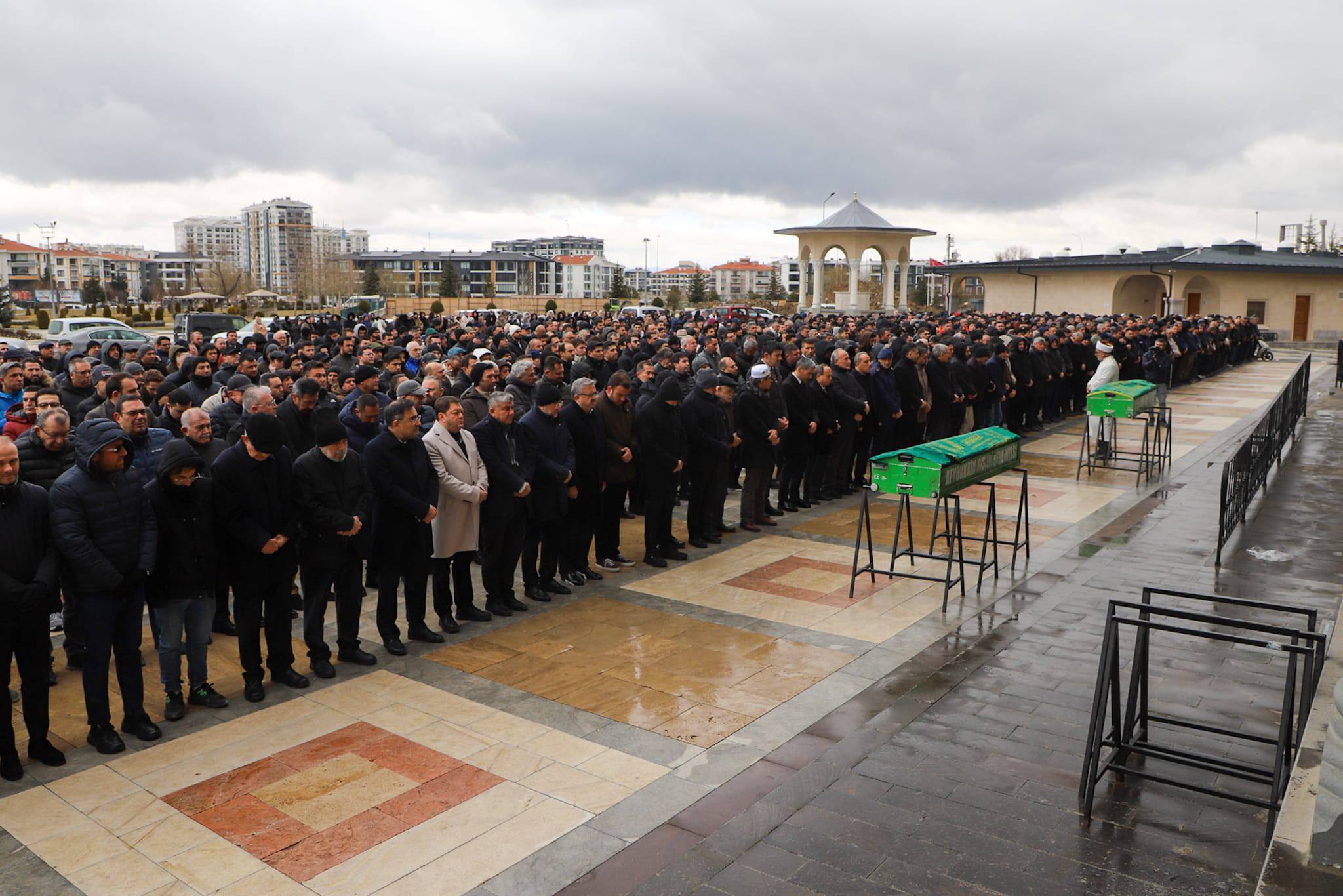 Vali Aktaş ve İl Protokolü Cenaze Namazına Katıldı