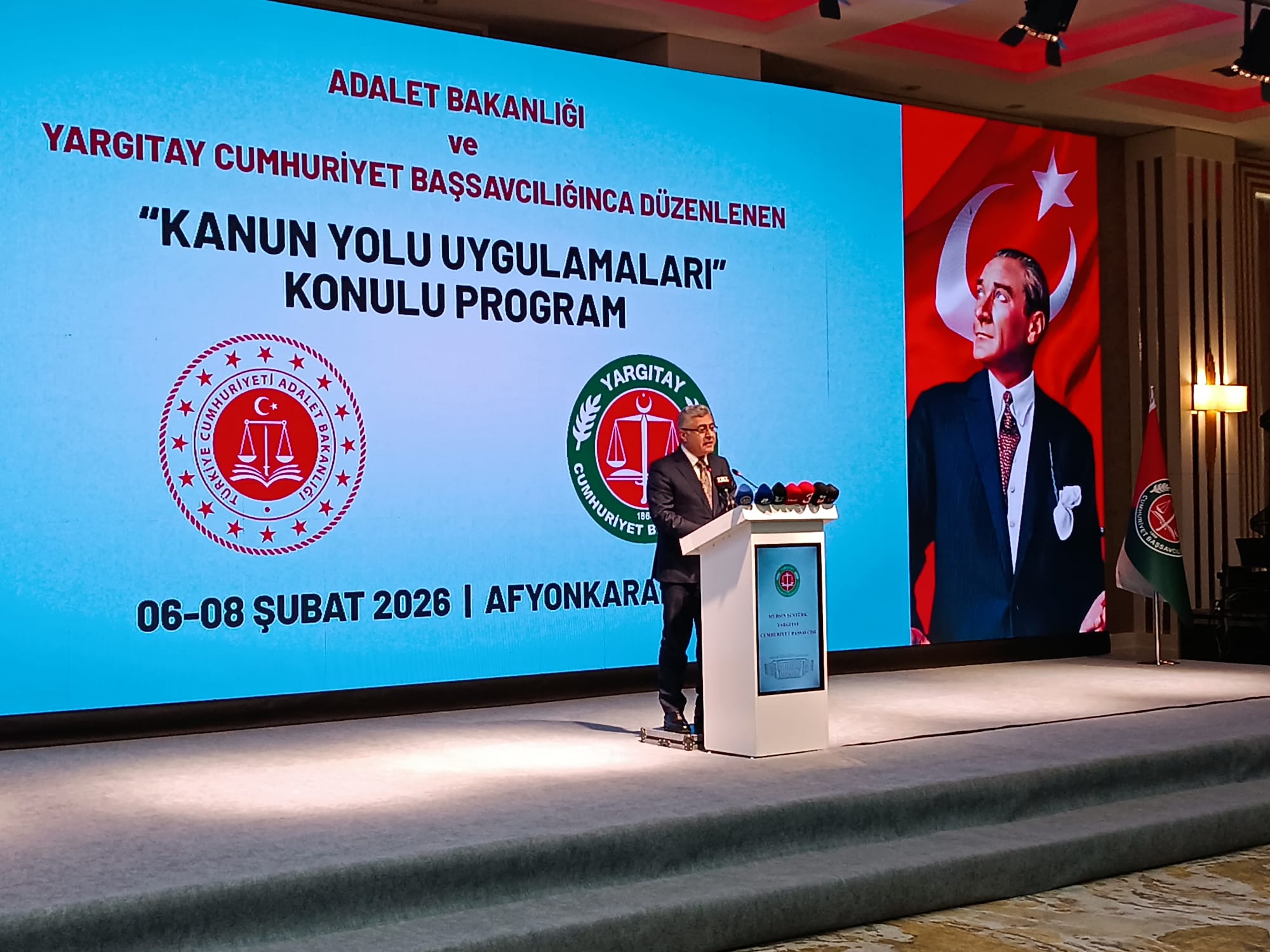 Adalet Bakanı Yılmaz Tunç Afyonkarahisar’da “Kanun Yolu Uygulamaları” Programına Katıldı