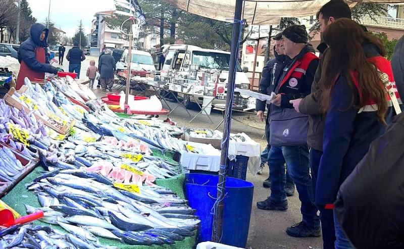 Afyonkarahisar’da Su Ürünleri Satış Noktalarına Sıkı Denetim