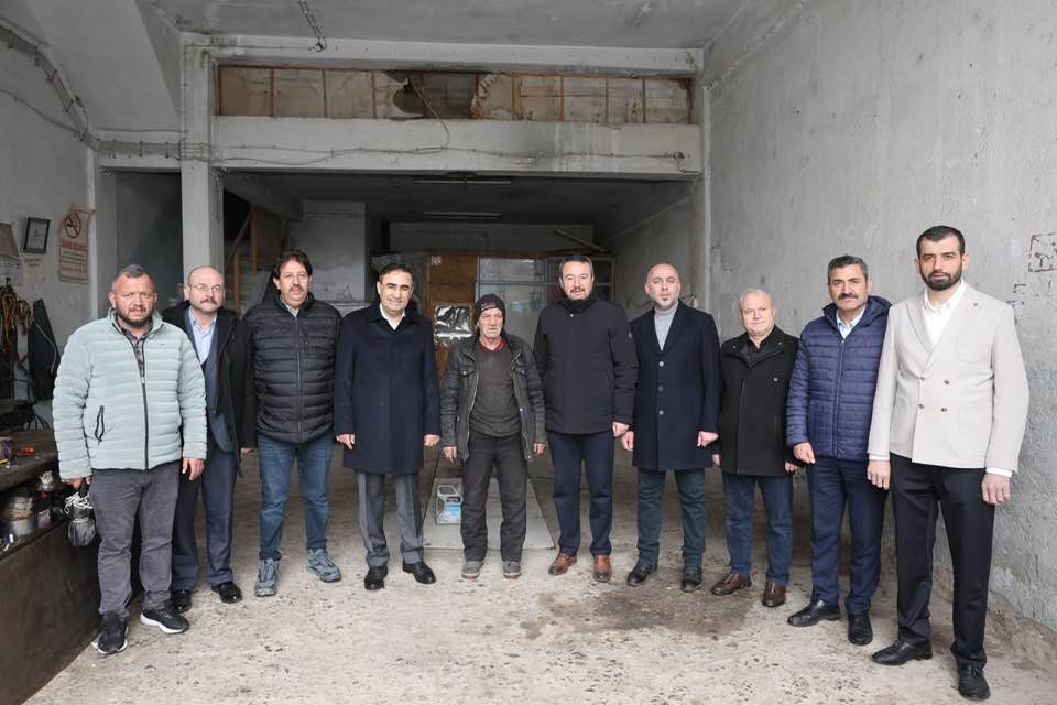 Arslan ve Öztaş Sanayi Esnafıyla Bir Araya Geldiler