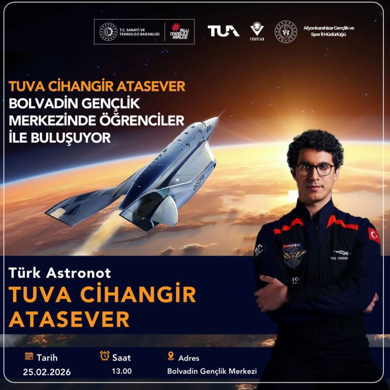 Astronot Tuva Cihangir Atasever Gençlerle Buluşuyor
