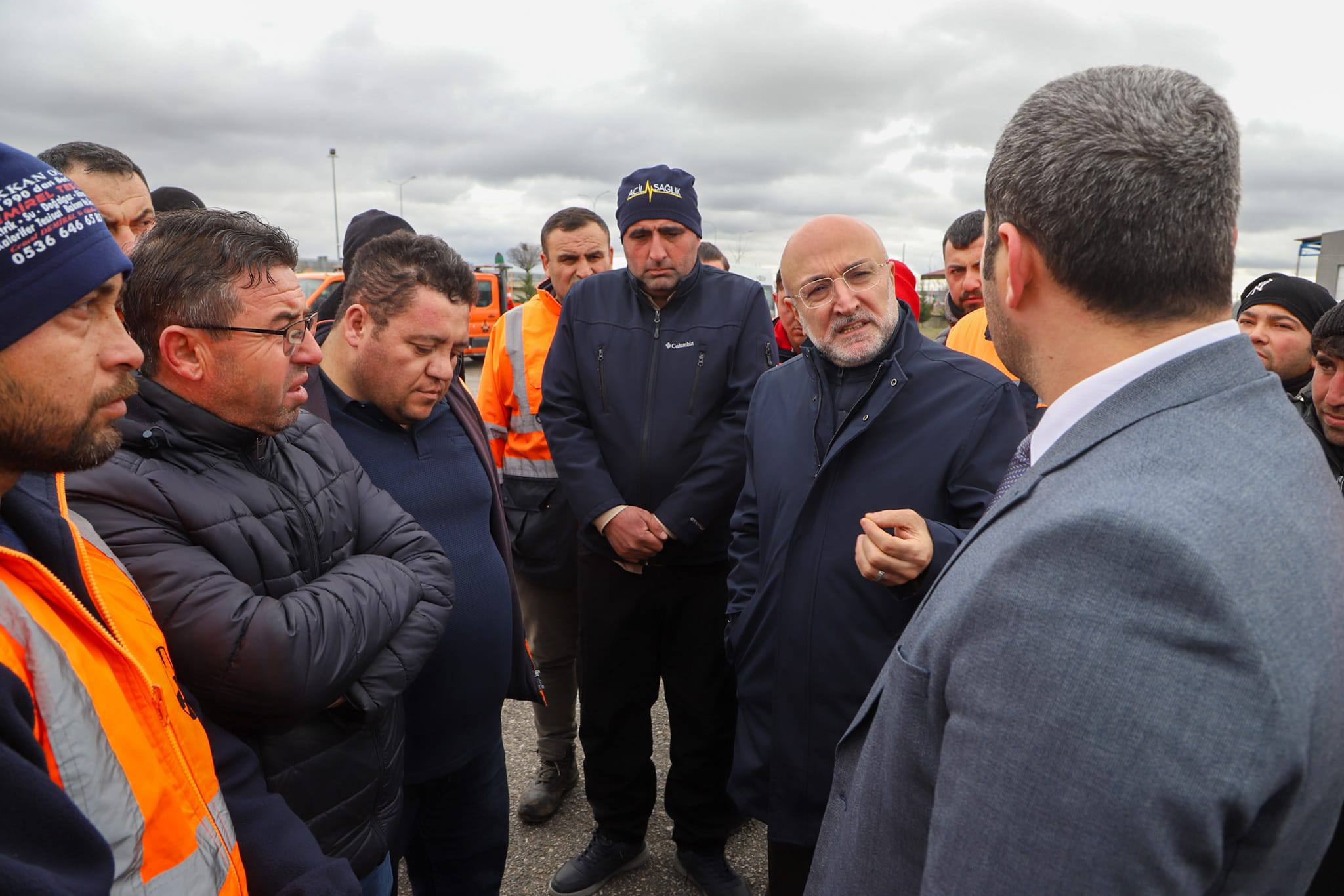 Başkan Şahin’den Karayolları 31. Şube Şefliği’ne Ziyaret