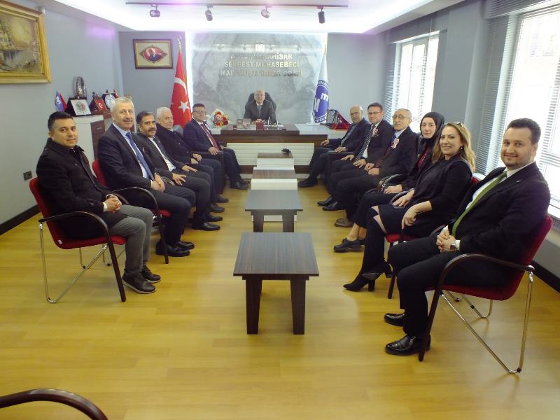 Defterdarlık Heyetinden Mali Müşavirler Odası’na Ziyaret