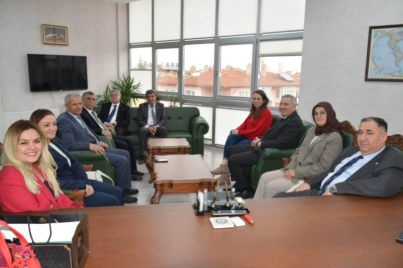 İYİ Parti Heyetinden Baro Başkanı Göktürk’e Ziyaret