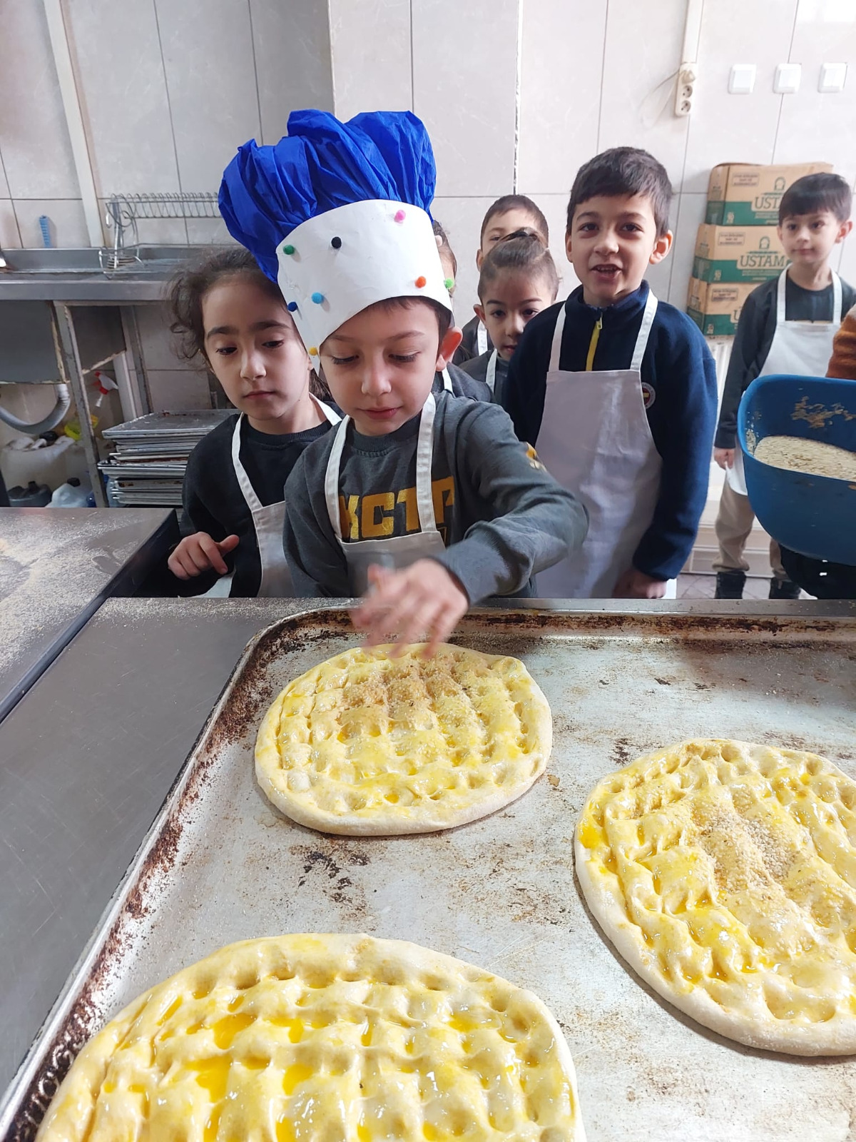 Minik Öğrencilerden Ramazan Pidesi Etkinliği