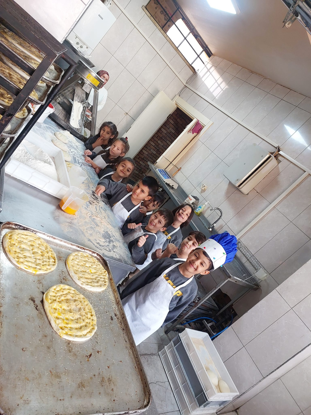 Minik Öğrencilerden Ramazan Pidesi Etkinliği