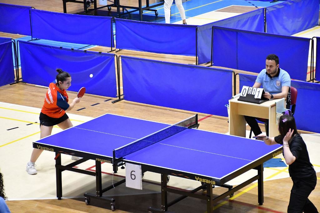Okul Sporları Masa Tenisi Gençler Grup Müsabakaları Sona Erdi