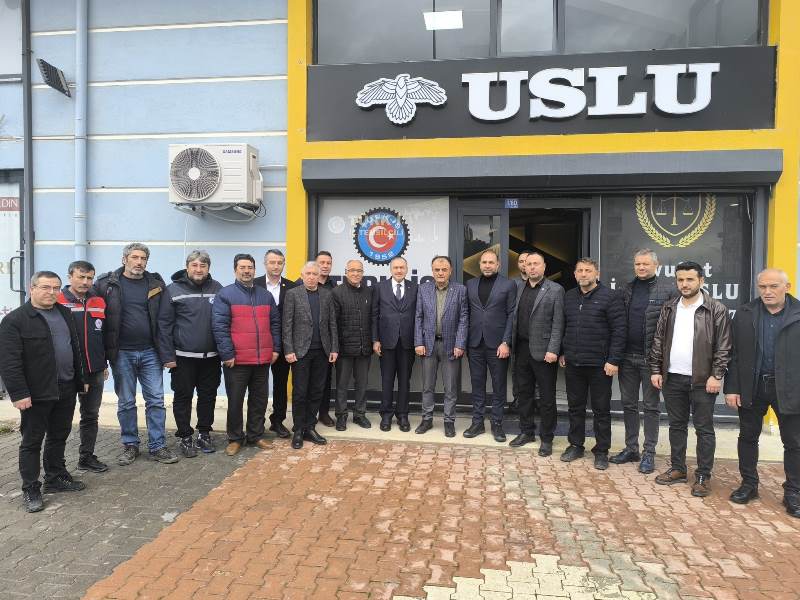 Veysel Eroğlu'ndan Türk- İş'e Ziyaret