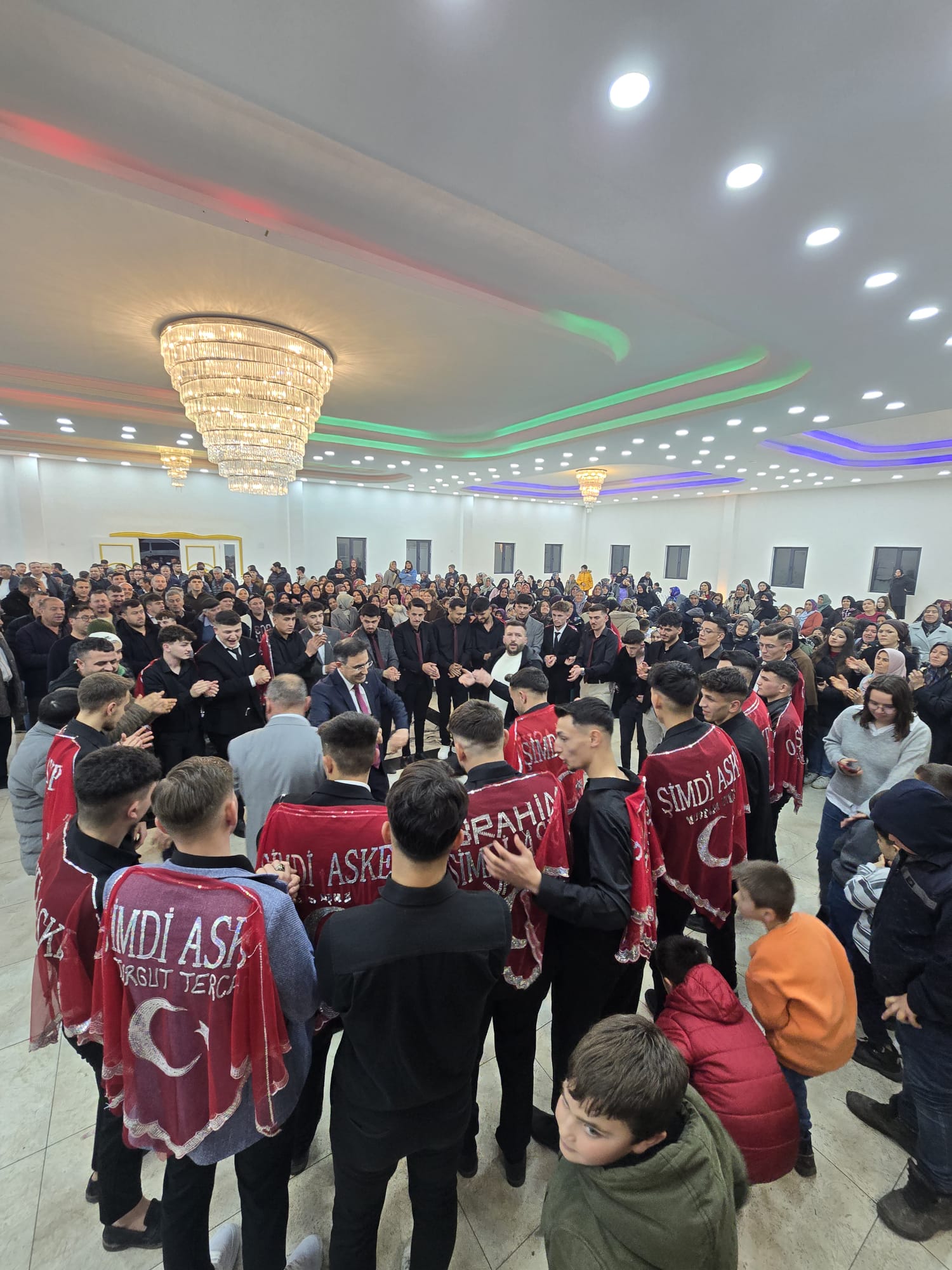 Akharım'da 2006 Tertip Mehmetçik Adayları İçin Uğurlama Töreni