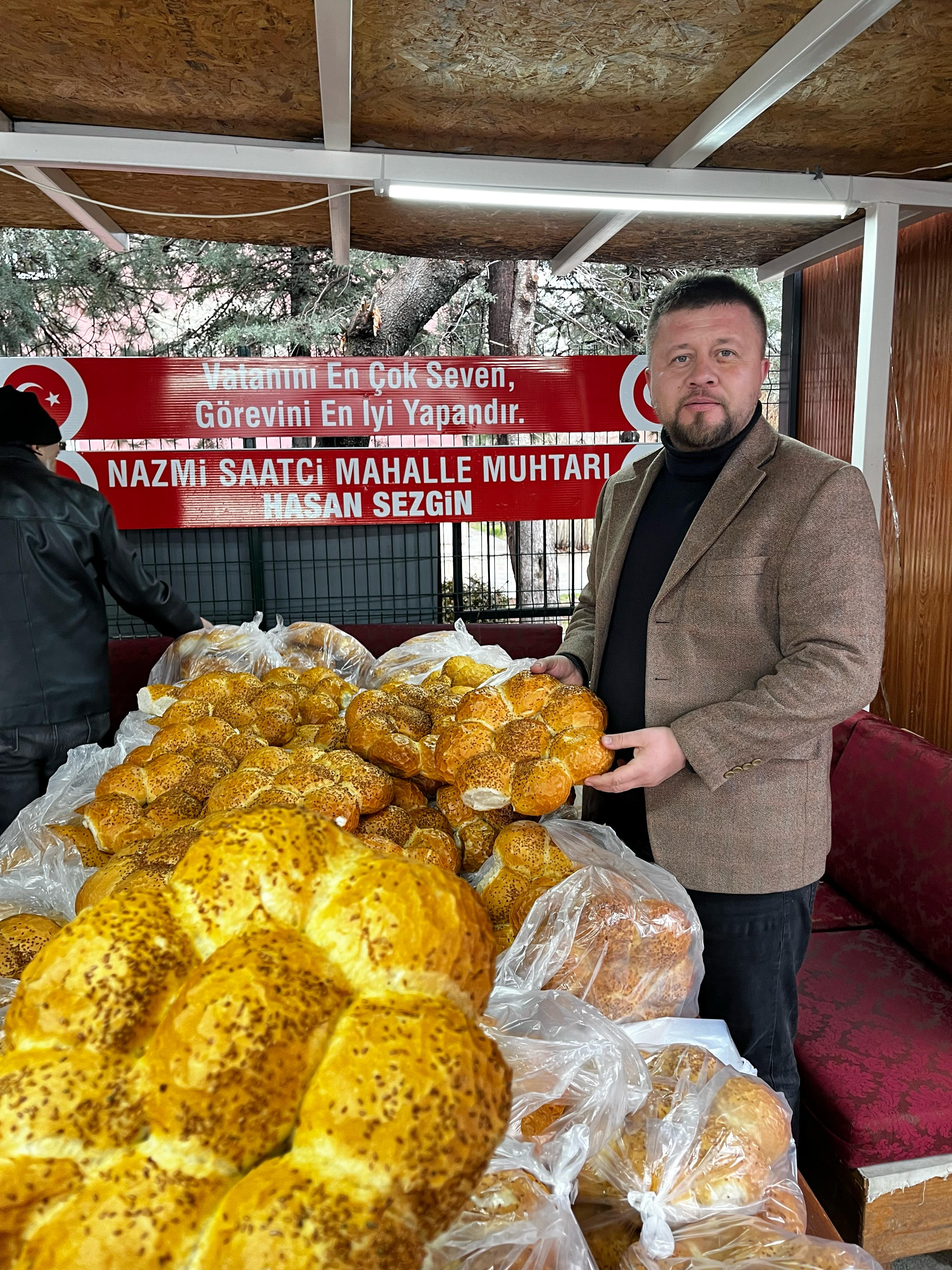Berat Kandili’nde Anlamlı Dayanışma: Nazmi Saatçi Mahallesi’nde Gönüller Bir Oldu