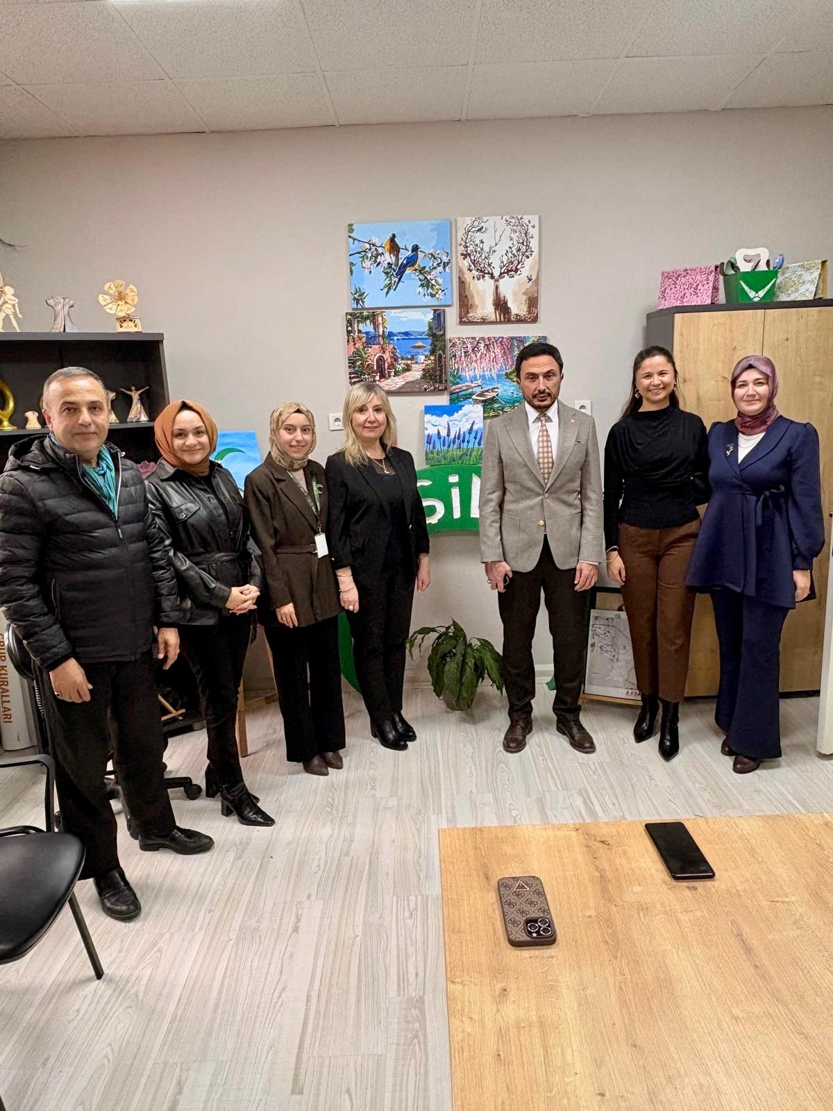 MHP KAÇEP Heyetinden YEDAM’a Ziyaret