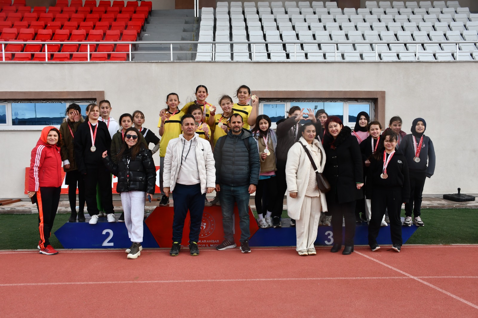 Okul Sporları Küçükler Atletizm İl Birinciliği Afyonkarahisar’da Tamamlandı