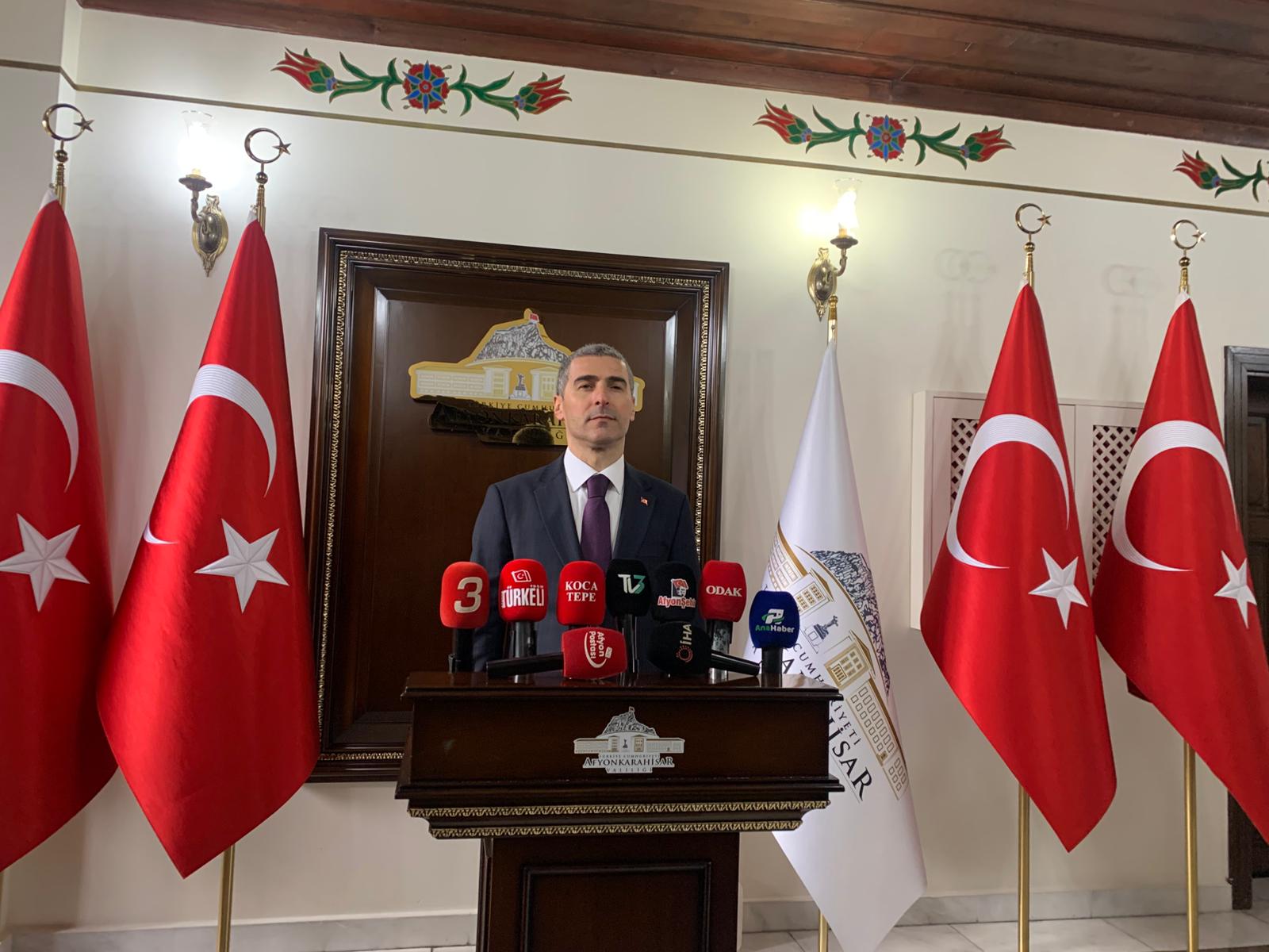 Afyon Valisi Aktaş’tan İlk Mesaj: "Bu Kadim Şehre Hizmet Etmek Büyük Bir Gurur"