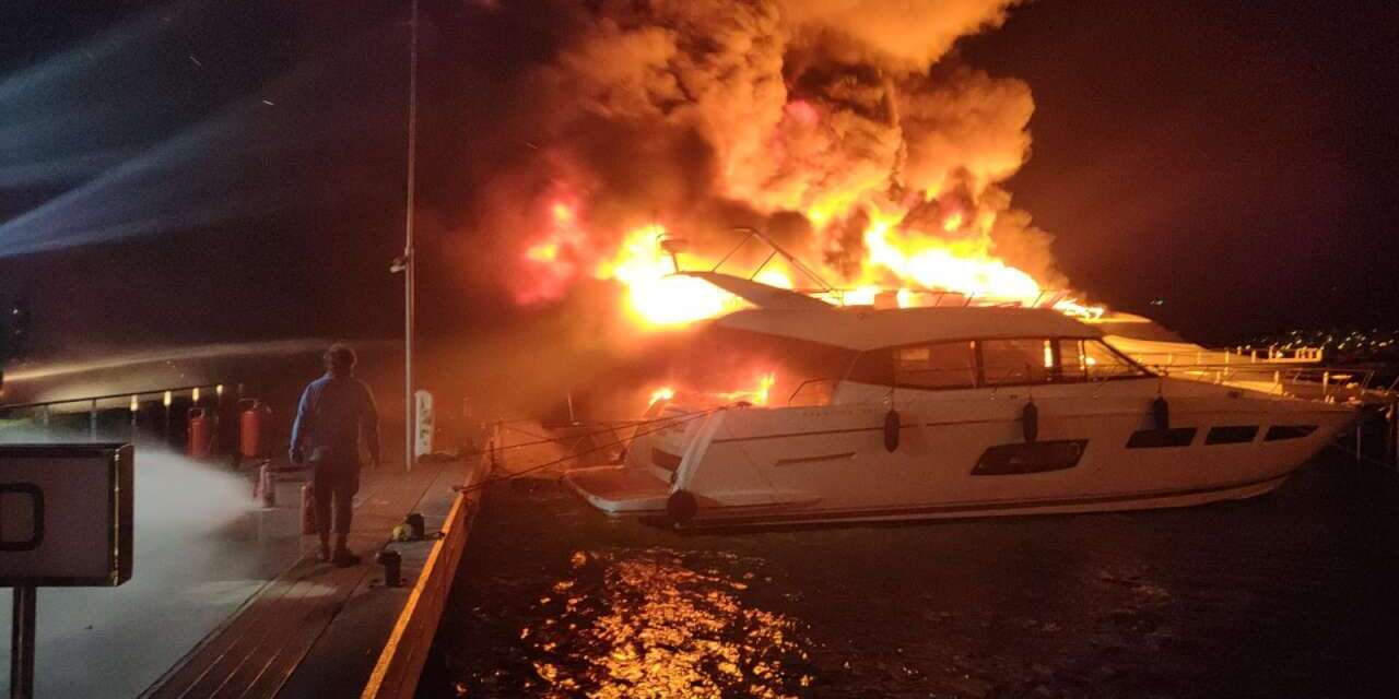 Bodrum’da Lüks Yat Faciası: Ozan Şer’in Milyon Dolarlık Teknesi Kül Oldu!