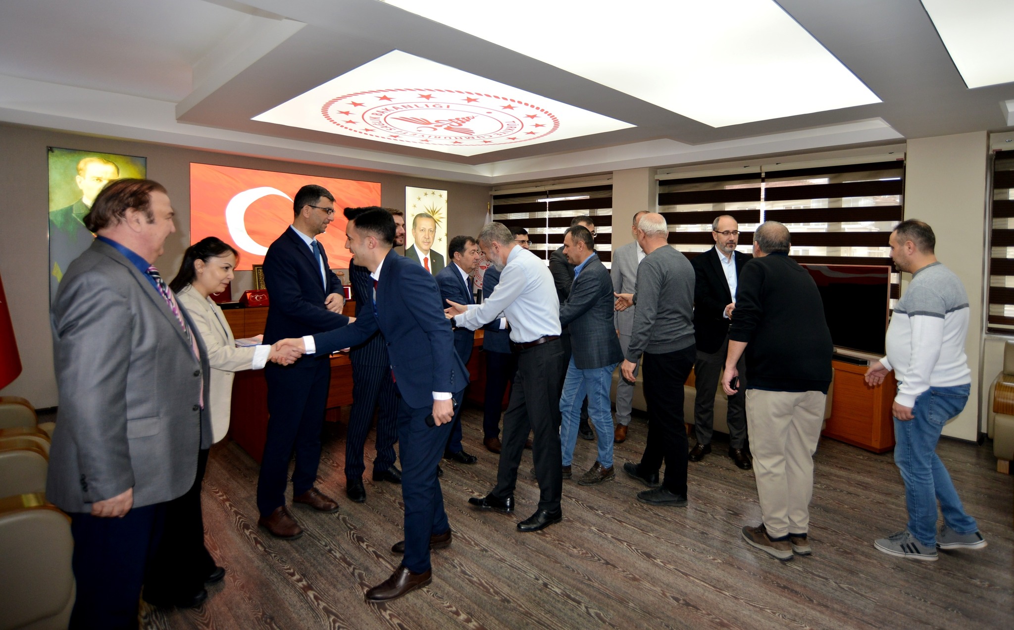 Afyonkarahisar İl Sağlık Müdürlüğü’nde Bayramlaşma Programı