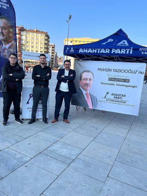 Anahtar Parti Muhsin Yazıcıoğlu’nu Andı