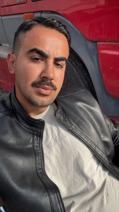 Hataylı tır şoförü Hüseyin Fırat’a mezar olan tır görüntülendi